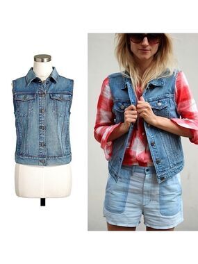 J. Crew Denim Vest